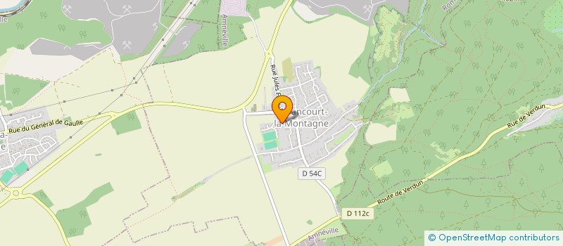 localisation de l'entreprise MADAME JULIE LERENARD  AMNEVILLE