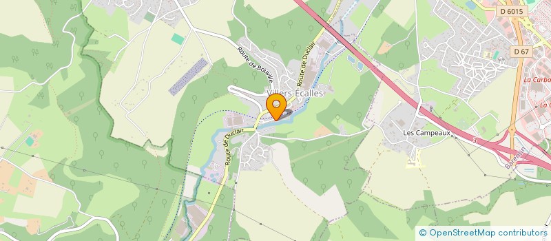 localisation de l'entreprise MADAME JULIE LEROUX  VILLERS-ECALLES