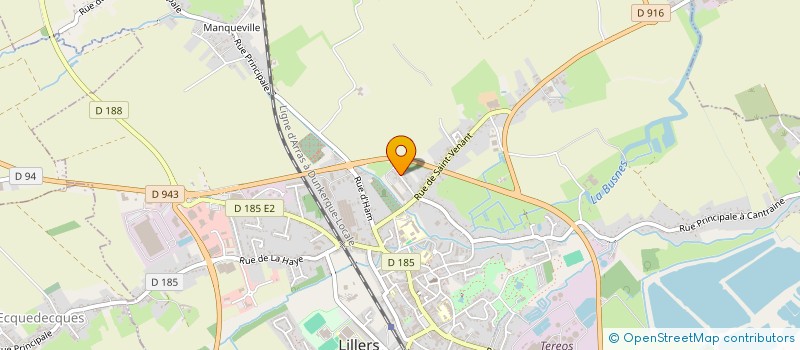 localisation de l'entreprise MADAME JULIE LEROY  LILLERS