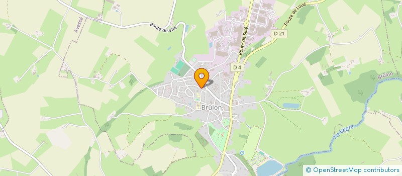 localisation de l'entreprise MADAME JULIE LEROY  BRULON