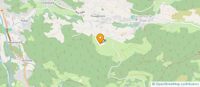localisation de l'entreprise MADAME JULIE LESCRENIER  BASSE-SUR-LE-RUPT