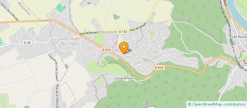 localisation de l'entreprise MADAME JULIE LESUEUR  ELBEUF