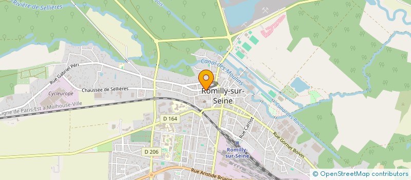 localisation de l'entreprise MADAME JULIE LEVIEUX à ROMILLY-SUR-SEINE