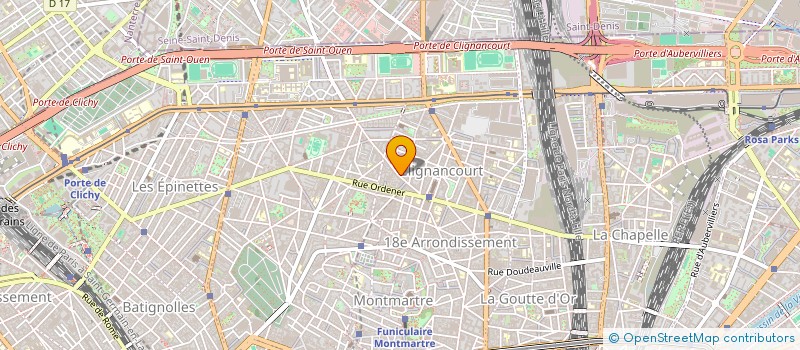 localisation de l'entreprise MADAME JULIE LEVY  PARIS