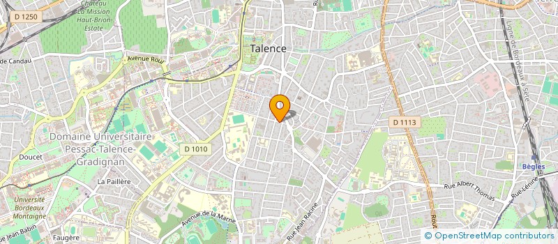 localisation de l'entreprise MADAME JULIE LHEUREUX à TALENCE