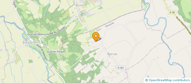 localisation de l'entreprise MADAME JULIE LILLE  BECCAS