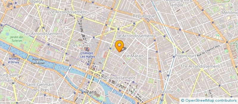 localisation de l'entreprise MADAME JULIE LIN  PARIS