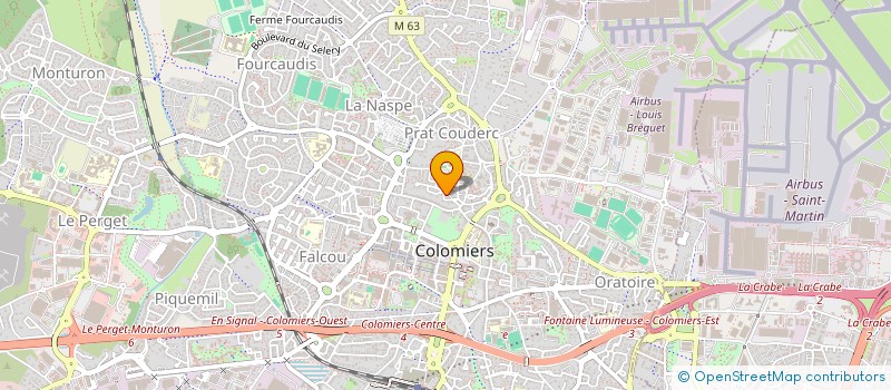 localisation de l'entreprise MADAME JULIE LINON à COLOMIERS