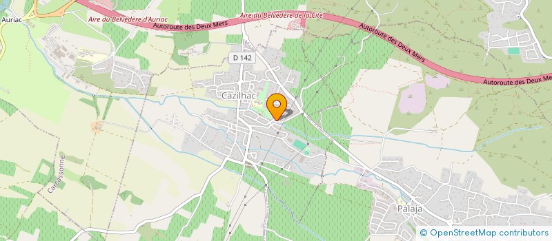 localisation de l'entreprise MADAME JULIE LISKA  CAZILHAC