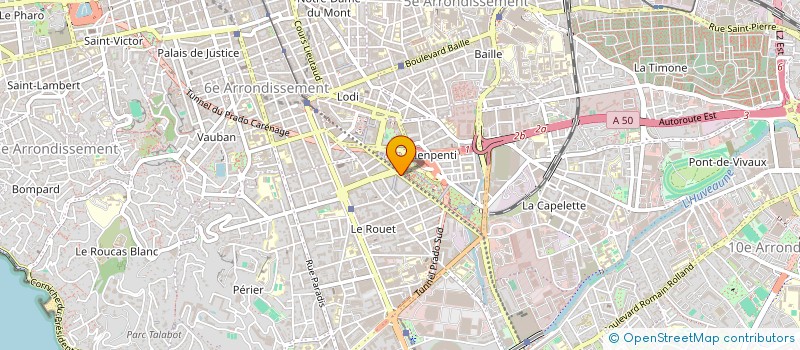 localisation de l'entreprise MADAME JULIE LLOPIS à MARSEILLE