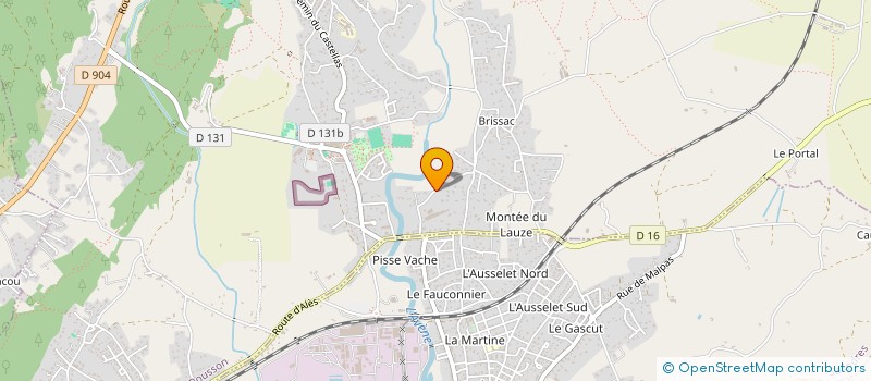 localisation de l'entreprise MADAME JULIE LOBERT  ROUSSON