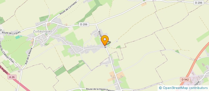 localisation de l'entreprise MADAME JULIE LOOSEN  ZUDAUSQUES