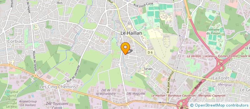localisation de l'entreprise MADAME JULIE LOUIS à LE HAILLAN