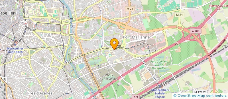 localisation de l'entreprise MADAME JULIE LOVAL à MONTPELLIER