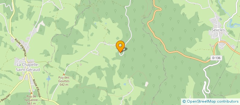 localisation de l'entreprise MADAME JULIE LUCAS  MERCUR