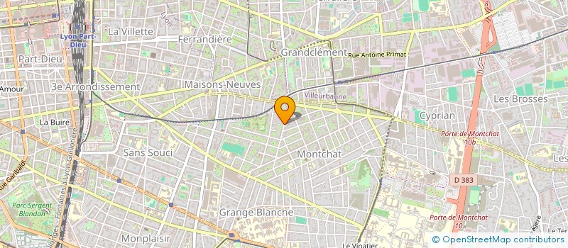 localisation de l'entreprise MADAME JULIE LUCIFORA à LYON