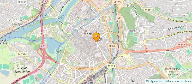 localisation de l'entreprise MADAME JULIE LUDMANN  METZ