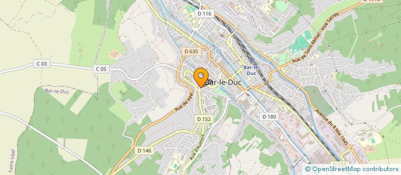 localisation de l'entreprise MADAME JULIE LUDWIG à BAR-LE-DUC
