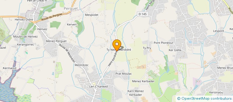 localisation de l'entreprise MADAME JULIE LUNVEN à FOUESNANT