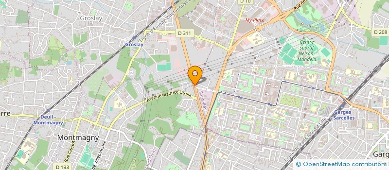 localisation de l'entreprise MADAME JULIE LUU  MONTMAGNY