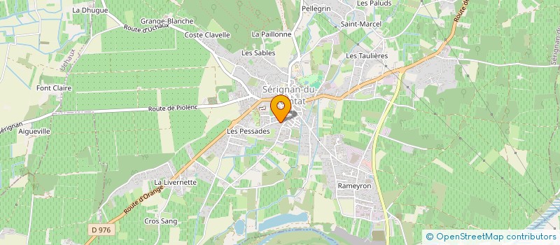 localisation de l'entreprise MADAME JULIE MACHET  SERIGNAN-DU-COMTAT