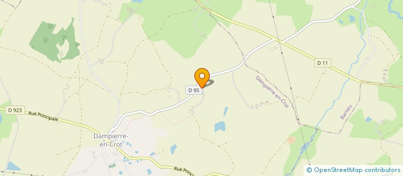 localisation de l'entreprise MADAME JULIE MAGISTER à PIERREFITTE-SUR-SAULDRE