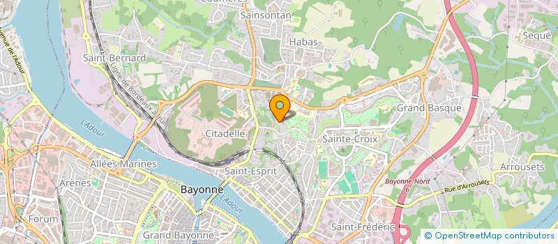 localisation de l'entreprise MADAME JULIE MAGNAT à BAYONNE