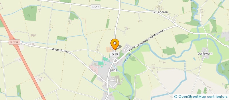 localisation de l'entreprise MADAME JULIE MAHE  JANS