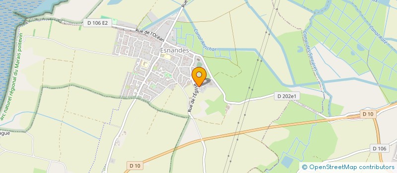 localisation de l'entreprise MADAME JULIE MAIGROT  ESNANDES