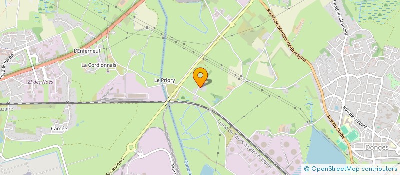 localisation de l'entreprise MADAME JULIE MAILLET  DONGES