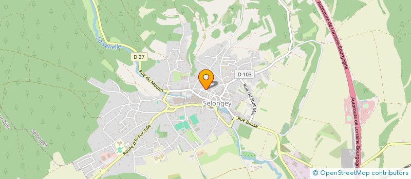 localisation de l'entreprise MADAME JULIE MAIRE  SELONGEY