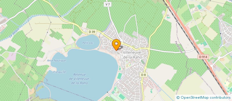 localisation de l'entreprise MADAME JULIE MAISONGROSSE  VILLENEUVE-DE-LA-RAHO