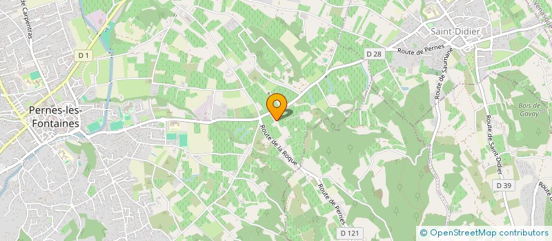 localisation de l'entreprise MADAME JULIE MAISONNEUVE  PERNES-LES-FONTAINES