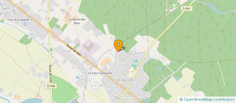 localisation de l'entreprise MADAME JULIE MALASNE à LES BORDES