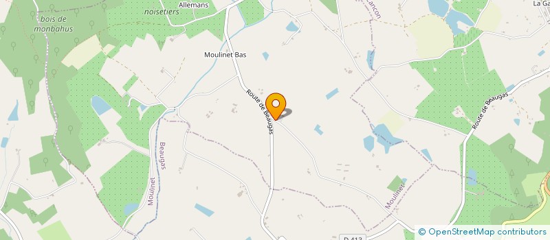 localisation de l'entreprise MADAME JULIE MAMETZ  MOULINET