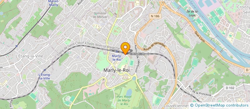 localisation de l'entreprise MADAME JULIE MARABELLE à MARLY-LE-ROI