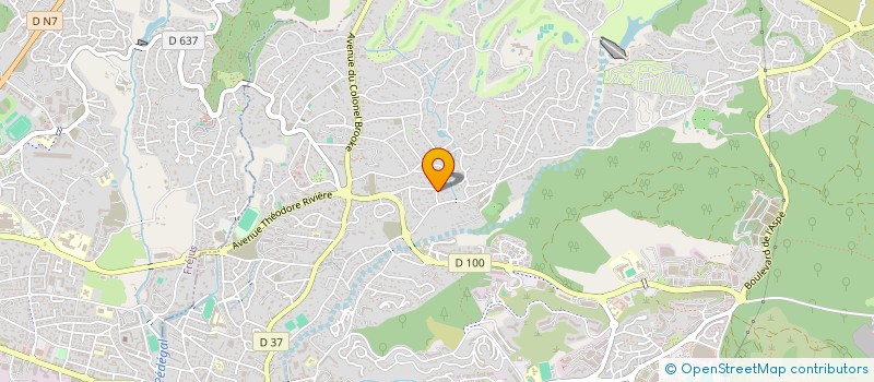 localisation de l'entreprise MADAME JULIE MARC  SAINT-RAPHAEL