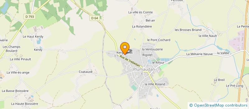 localisation de l'entreprise MADAME JULIE MARCHAND à DINAN