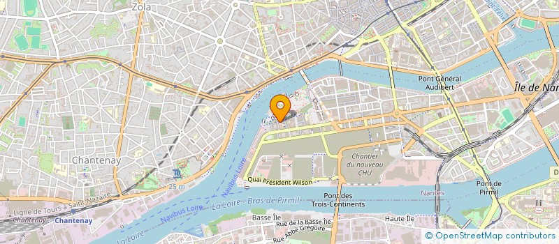 localisation de l'entreprise MADAME JULIE MARCHAND à NANTES