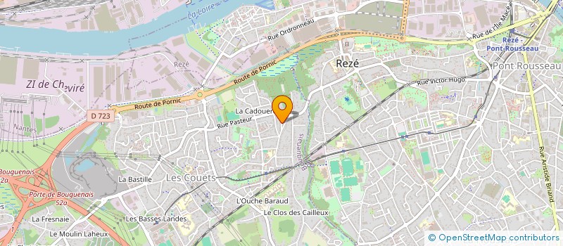 localisation de l'entreprise MADAME JULIE MARCHAND  BOUGUENAIS