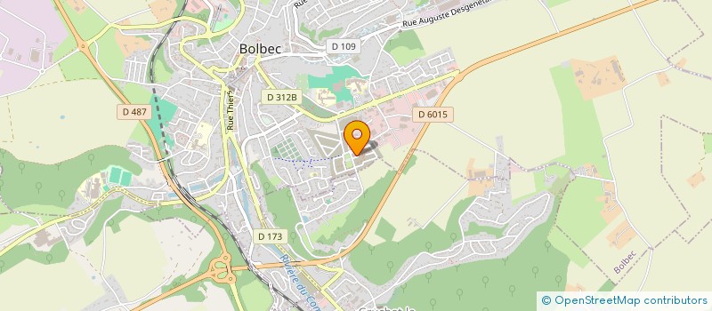 localisation de l'entreprise MADAME JULIE MARICAL  BOLBEC