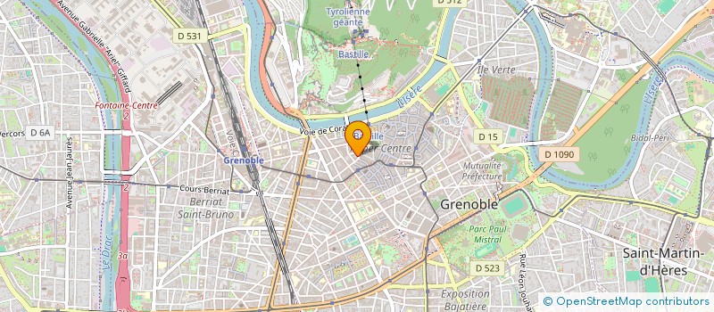 localisation de l'entreprise MADAME JULIE MARIE AMELIE SAINT SUPERY à GRENOBLE