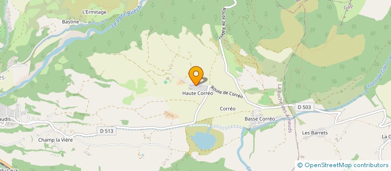 localisation de l'entreprise MADAME JULIE MARIN  LA ROCHE-DES-ARNAUDS