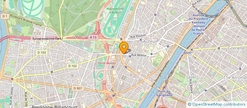 localisation de l'entreprise MADAME JULIE MARQUET  PARIS