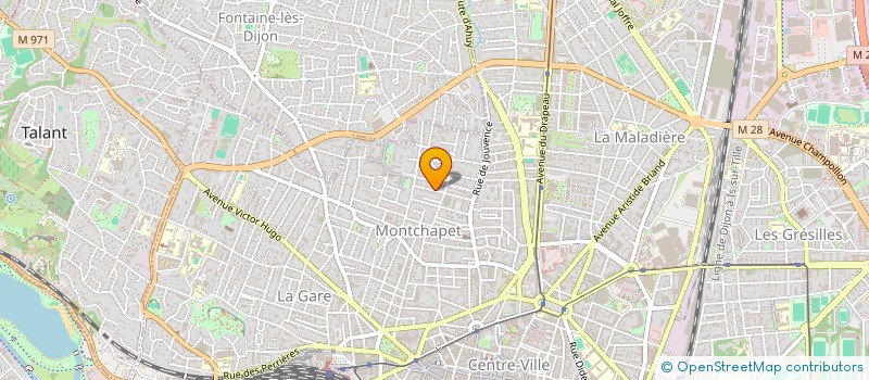 localisation de l'entreprise MADAME JULIE MARSOT  DIJON