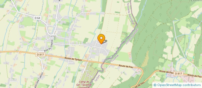 localisation de l'entreprise MADAME JULIE MARTIN  GER