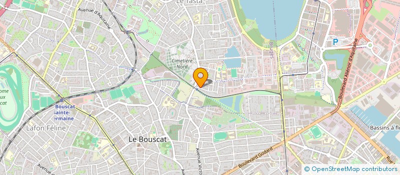 localisation de l'entreprise MADAME JULIE MARTIN  BRUGES