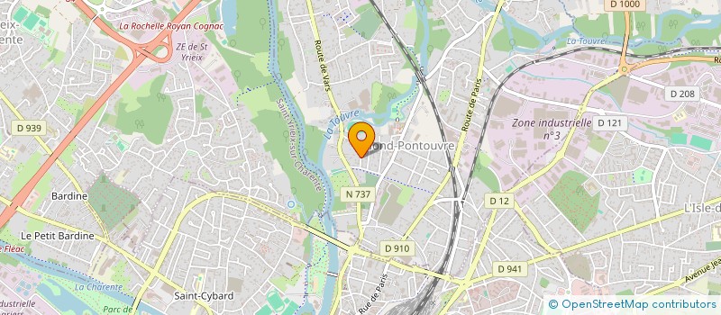 localisation de l'entreprise MADAME JULIE MARTIN  VARS