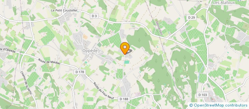 localisation de l'entreprise MADAME JULIE MARY SYKES  OPPEDE