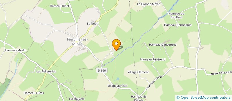 localisation de l'entreprise MADAME JULIE MASKELL  FIERVILLE-LES-MINES